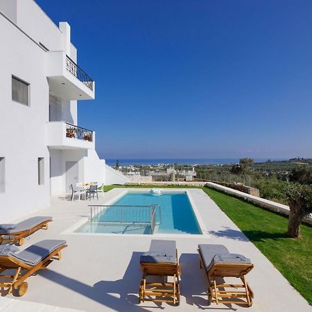 Apartment Tilio - New Apartment With Private Pool 1400M From The Beach Rethymno  ภายนอก รูปภาพ