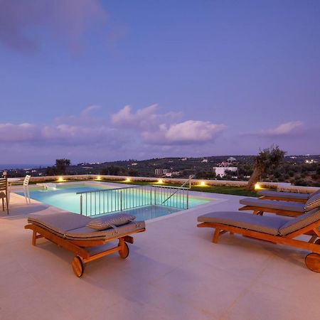 Apartment Tilio - New Apartment With Private Pool 1400M From The Beach Rethymno  ภายนอก รูปภาพ