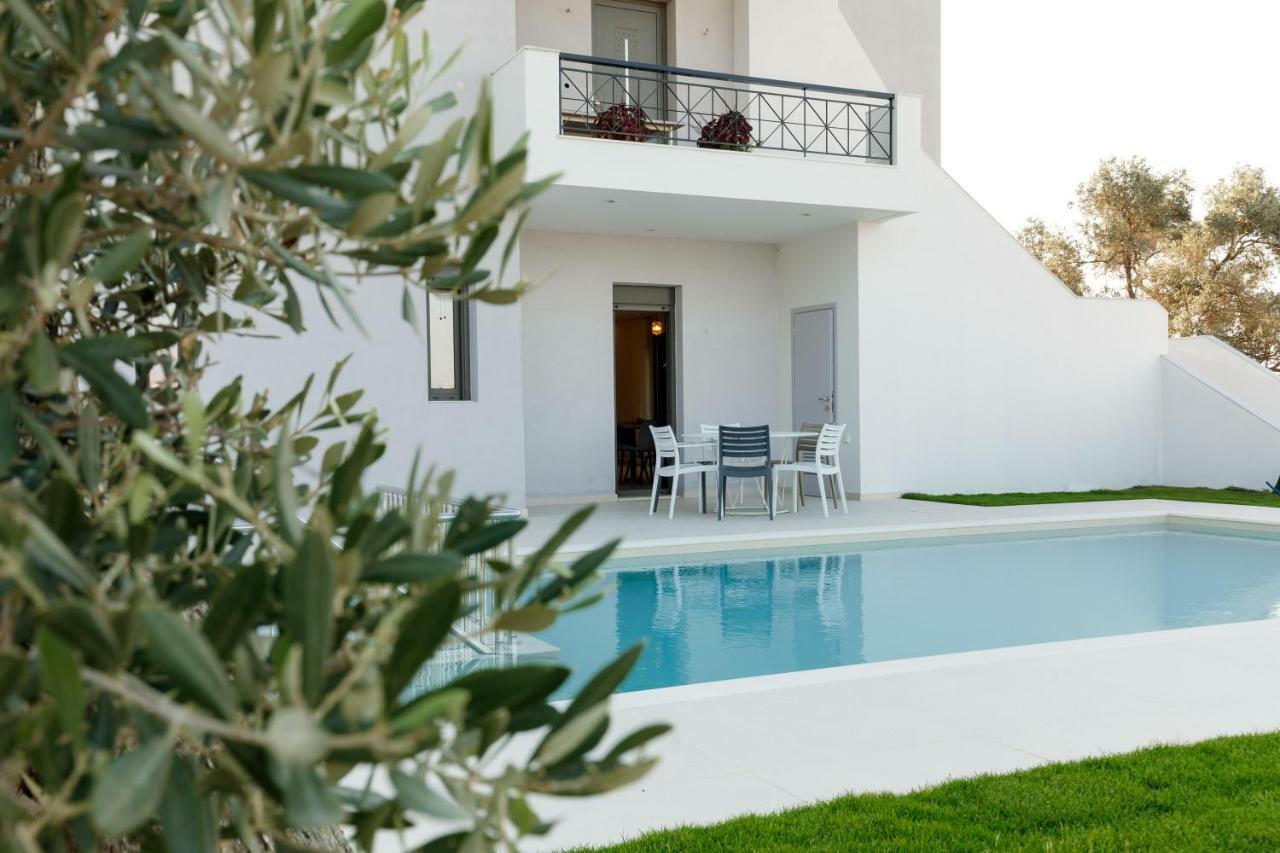 Apartment Tilio - New Apartment With Private Pool 1400M From The Beach Rethymno  ภายนอก รูปภาพ