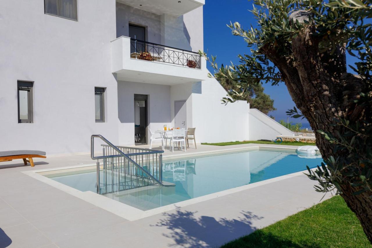 Apartment Tilio - New Apartment With Private Pool 1400M From The Beach Rethymno  ภายนอก รูปภาพ
