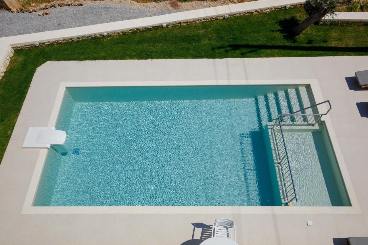 Apartment Tilio - New Apartment With Private Pool 1400M From The Beach Rethymno  ภายนอก รูปภาพ